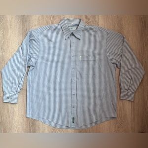 The Original Ben Sherman Button Up|LS|Blue Plaid|Sz‎ XXL